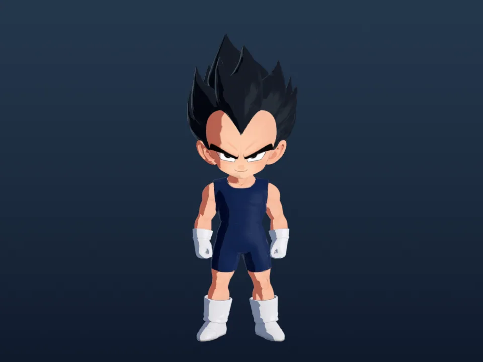 贝吉塔 · Blender 卡通渲染